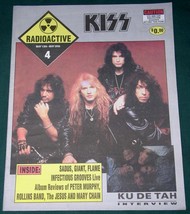 KISS RADIOACTIVE MAGAZINE VINTAGE 1992 KU DE TAH - $35.11 CAD