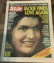 The Star Magazine Oct 4, 1977 Jackie Kennedy Elvis Presley - £9.91 GBP