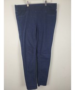 Asos Maternity Jeans 10 Womens Elastic Waist Dark Wash Skinny Leg Bottoms - £21.20 GBP