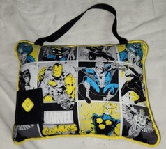 Childs Tooth Fairy Works 9x7 Marvel Comics Pocket Pillow With Handle New - £11.96 GBP