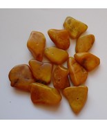 k35 Gemstones 12psc Multi-Color Natural Baltic Amber drilled bead charm ... - £38.55 GBP