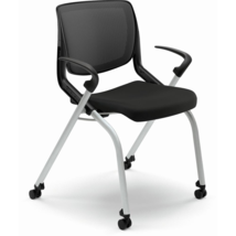 HON Motivate Chair - Black Fabric Seat - Black Back - Platinum... - £564.89 GBP