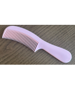 Vintage 80s GOODY Plastic Super Hair Comb Purse Size Unbreakable Pink USA - $24.12 CAD