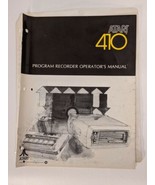 Atari Computer System Atari 410 Program Recorder Operator&#39;s Manual - $26.94 CAD