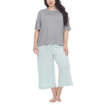 Honeydew Womens Soft Fleece 2 Piece Top &amp; Pajama Set Size Medium Color Blue - £28.71 GBP