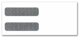 EGP Double Window Confidential Envelope, 8 7/8&quot; x 4 1/2&quot;, 250 Envelopes - $64.51