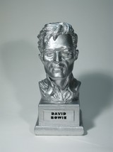 David Bowie Stardust 7 inch Bust - Silver finish excellant likeness  - $79.00