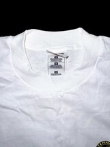 Vintage 1997 Burbank Tennis Center Racket Doctor Tee White USA Fruit of the Loom image 6