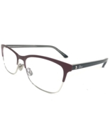 Dior Eyeglasses Frames Montaigne n32 SF2 Black Burgundy Red Silver 55-16... - $140.04