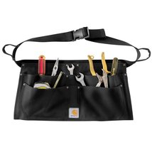 Carhartt Men&#39;s 100 Percent Cotton Adjustable Duck Nail Apron,Black,XX-Large - $34.64