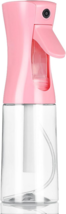 Fine Mist Spray Bottle Pink for Plants Hair Cleaning Room Spray 6.8oz - £4.81 GBP