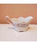 Vintage Creamer with Flowers, Upcycled Pink Cream Pitcher, Handpainted P... - £10.22 GBP