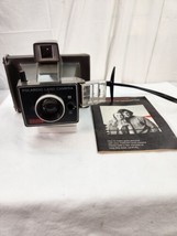 Polaroid Land Camera Square Shooter, 1971-72 Vintage Model w Strap Manual - $15.83