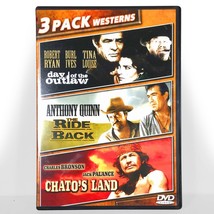 The Ride Back / Day of the Outlaw / Chato&#39;s Land (DVD, 1957-1972) Like New ! - $18.57