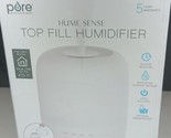 Pure Enrichment Hume Sense Top Fill Humidifier 3 Liter Model PEHUTRB-W NEW - £24.53 GBP