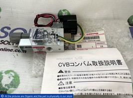 Convum CVB-09HSCK24BL Micro Vacuum Switch Piston Type W/ CKD P5132 DC24V... - £386.87 GBP