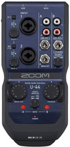 Zoom U-44 4-In/4-Out Audio Interface, Multi-channel &amp; Stereo USB Audio Interface - £150.10 GBP