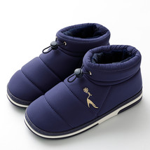 Women Winter Down Shoes Plus Size 44 Couple Snow Boots Women Shoes Antiskid Bott - £26.75 GBP