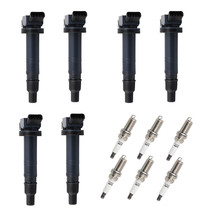 6 pcs Ignition Coils &amp; 6 pcs Spark Plugs For Toyota 4Runner Tacoma Tundra UF495 - $78.16