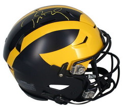 Tom Brady Autographed Michigan Wolverines Authentic Speed Flex Helmet Fa... - £2,501.42 GBP