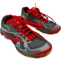 Mizuno Wave Bolt 5 Womens Volleyball Shoe black red size 9.5 - $40.16