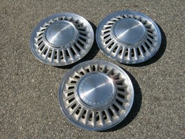 Factory original 1968 Ford Thunderbird 15 inch hubcaps wheel covers - $46.40