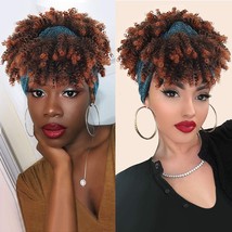 Small curly hair bangs one headband Headscarf wig chemical fiber wig hea... - €30,60 EUR