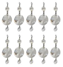 Royal Designs Replacement Chandelier Clear Crystal Prism K9 Quality Kale... - $519.98 MXN