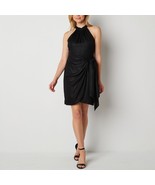Melonie T Sleeveless Sheath Dress BLACK Women&#39;s Sz 10 NWT MSRP$89Very El... - $29.48