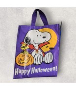Peanuts Snoopy &amp; Woodstock Halloween Hallmark Trick or Treat/Gift Reusab... - $163.16 MXN