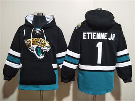 Travis Etienne Jr Jaguars Black Pocket Lace-Up Pullover Jersey Hoodie  - $59.25