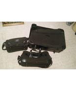 000 Vintage Pierre Cardin 3 Piece Luggage Suitcase Set Soft Side Unused? - £91.00 GBP
