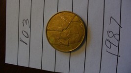 1987 Belgian Coin 5 Francs - Baudouin I België    #103 - £5.59 GBP