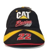 Caterpillar CAT Racing Ward Burton #22 Hat Cap Adult Strapback Black NAS... - £15.56 GBP