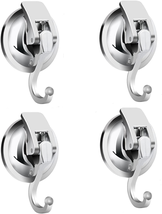 iRomic Heavy Duty Vacuum Suction Cups Hooks (4Pack) Specialized for - £18.27 GBP