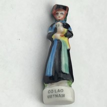 Minh Long Porcelain Figurine Vietnam Co Lao Miniature Small Vintage - £9.68 GBP