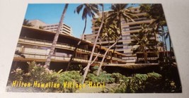 Vintage Hilton Hawaiian Village Hotel Postcard Mike Roberts Movie Supply - £3.94 GBP