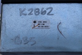 2003-2004 INFINITI G35 SEDAN FRONT CHASSIS ABS ANTI-BRAKE SYSTEM MODULE K2862 image 7