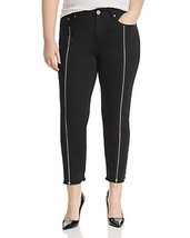 Seven 7 Jeans Plus Zip Detail Ankle Straight-Leg Jeans - $27.00