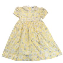 Hartstrings Vintage Yellow Daisy Print Lace Collar Dress 4T - €28,85 EUR