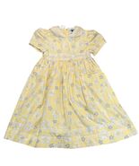 Hartstrings Vintage Yellow Daisy Print Lace Collar Dress 4T - €28,68 EUR