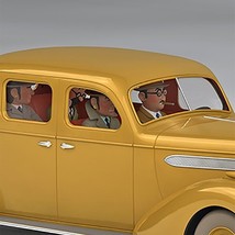 The Kidnappers yellow Buick 1/24 Voiture Tintin Cars The Seven Crystal Balls - £78.30 GBP