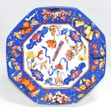 Hermes Pierres d&#39;Orient et d&#39;Occident Dinner Plate 26.5 cm porcelain blue 10.5&quot; - £365.67 GBP