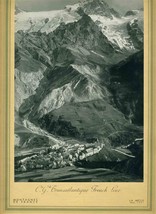 French Line Menu Ile de France 1950 Montagnes de France Photo Cover - £16.84 GBP