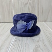 American Girl Bitty Baby Replacement Hat to Purple Velveteen Winter Party Dress - $7.27