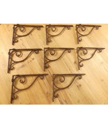 8 Antique Style Shelf Brace Wall Bracket Cast Iron Brackets Corbels Plan... - $82.70 CAD