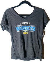 Concepts Sports Women&#39;s Denver Nuggets Game Defining T-Shirt XL GREY - £14.20 GBP