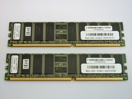 Lot of 2 NeTApp 107-00029+A0 512MB Memory Modules - $36.95