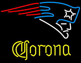 New Corona Extra New England Patriots Go Patriots Neon Sign 24&quot;x20&quot; - $249.99