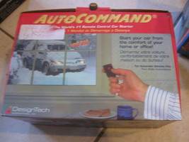 NEW AutoCommand Auto Deluxe Remote Car Starter Kit Alarm Control  # 25523 NO FOB - £30.36 GBP